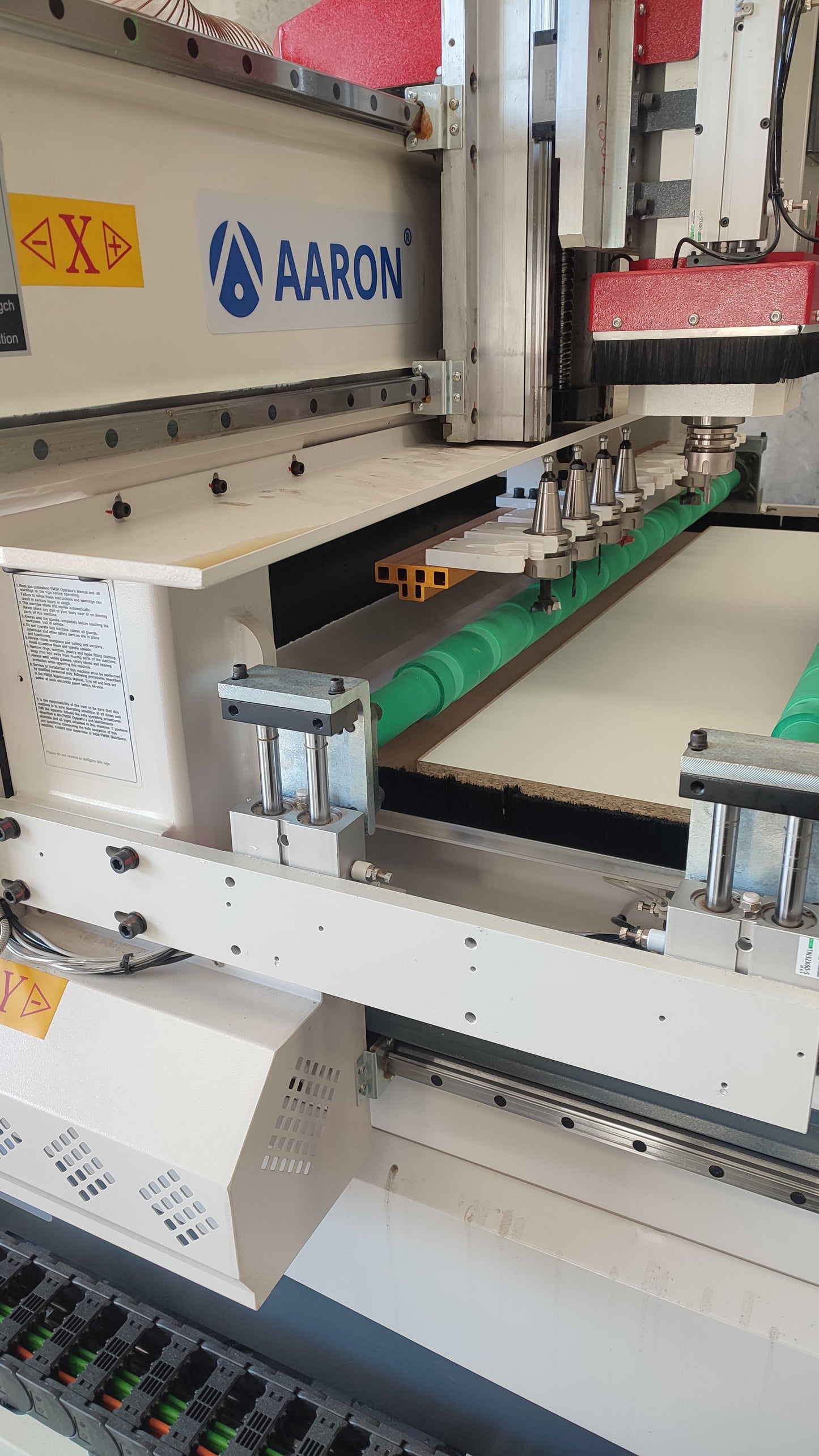 Aaron APEX 3600 x 1800 Upgraded Loading & Unloading CNC Nesting Machine