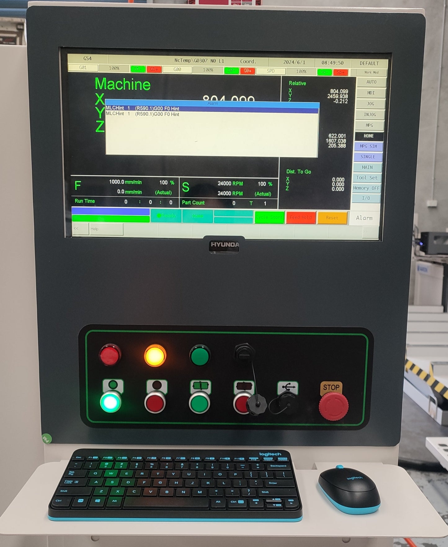 Aaron APEX 3600 x 1800 Upgraded Loading & Unloading CNC Nesting Machine