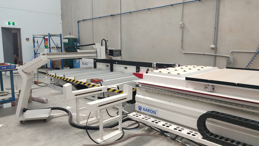 Aaron APEX 2800 x 1200 Upgraded Automatic Labelling CNC Nesting Machine