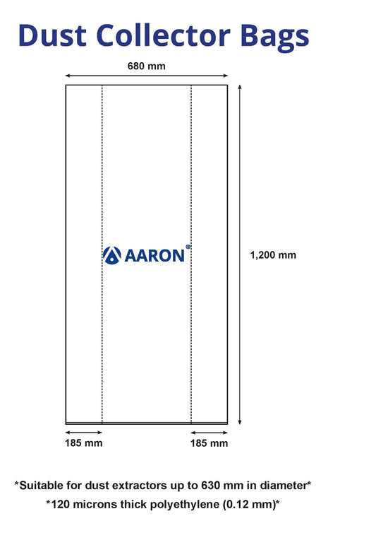 Plastic Dust Collector Bag for 630 mm Diameter