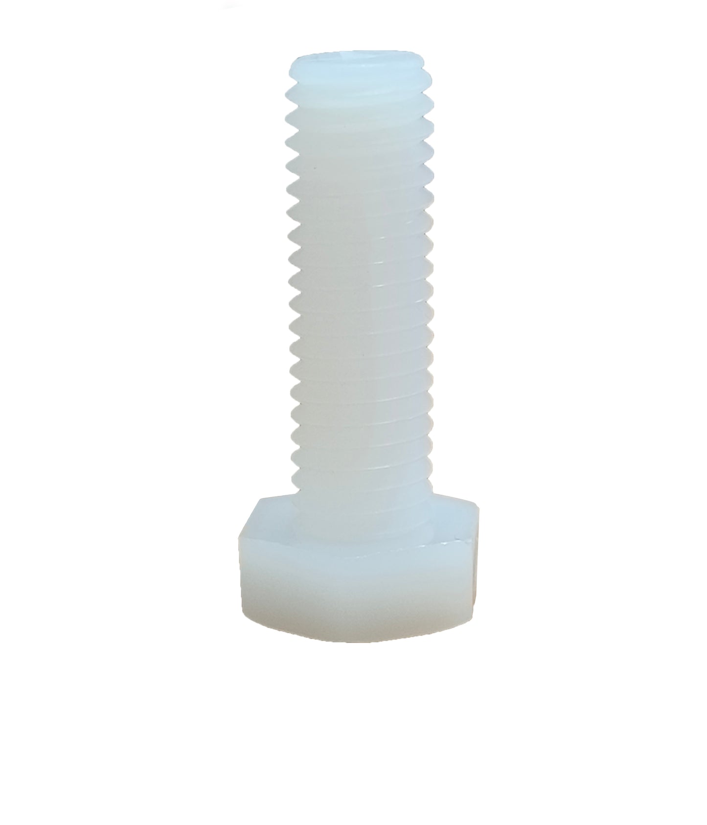 Nylon Hex Head Screws M8x25