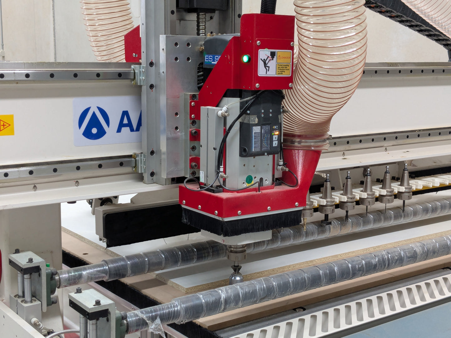 Aaron APEX 2800 x 1200 Upgraded Automatic Labelling CNC Nesting Machine