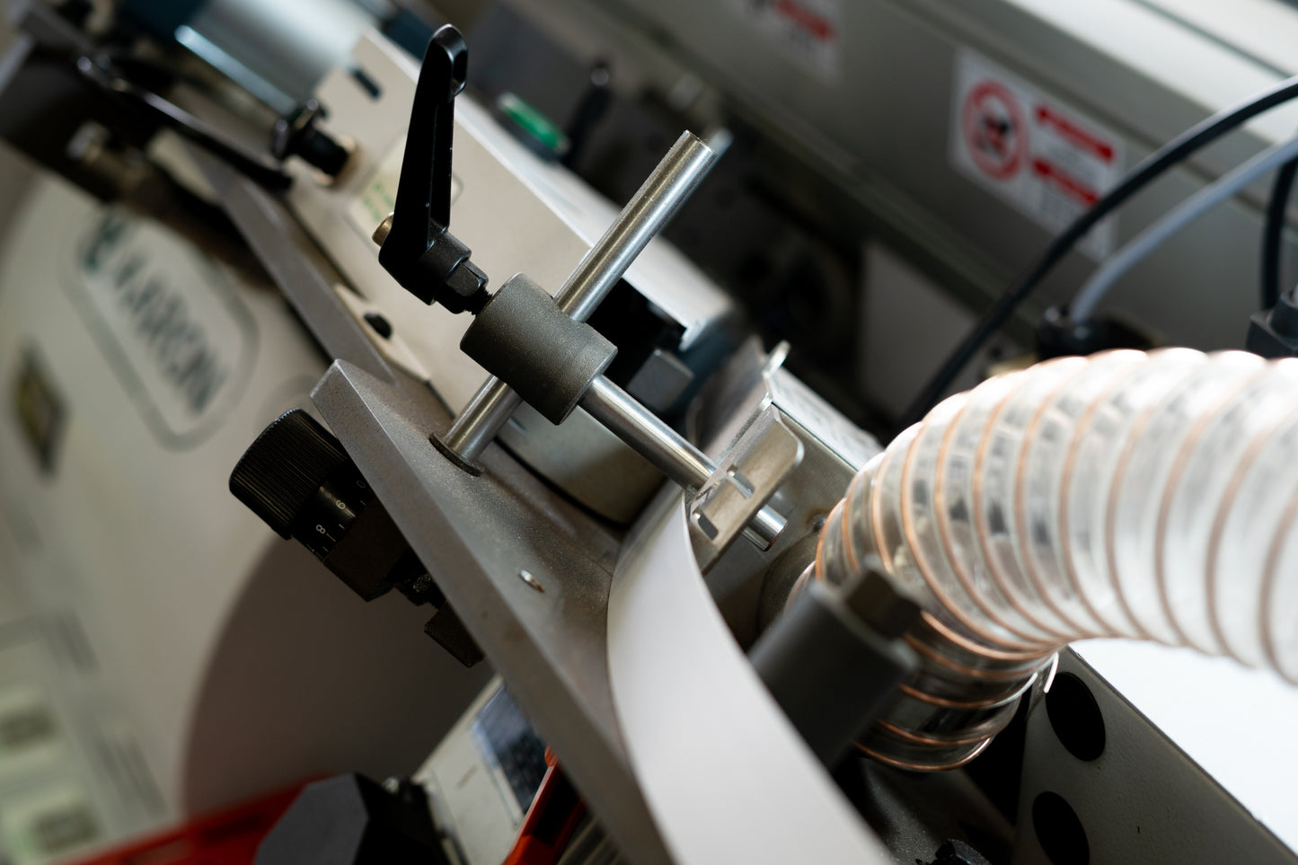 Aaron AU45DSJ - 45° and Straight Combination Edgebander
