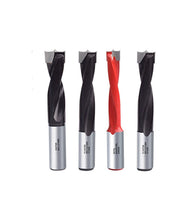 Load image into Gallery viewer, Two-Flute Carbide Dowel Drill Bits Dowel Boring Bits 70mm Length
