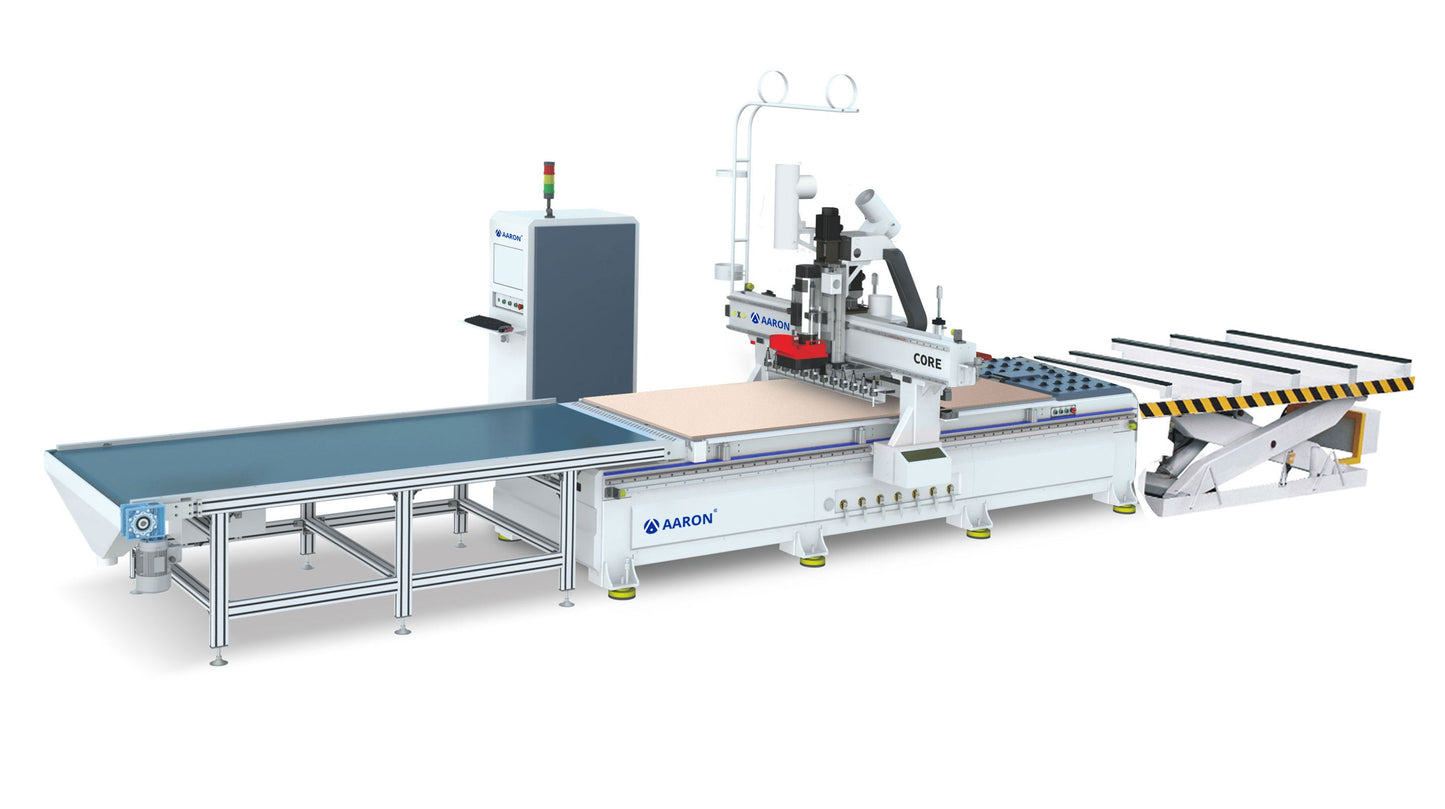 Aaron CORE 2800 x 1200 Loading & Unloading CNC Nesting Machine