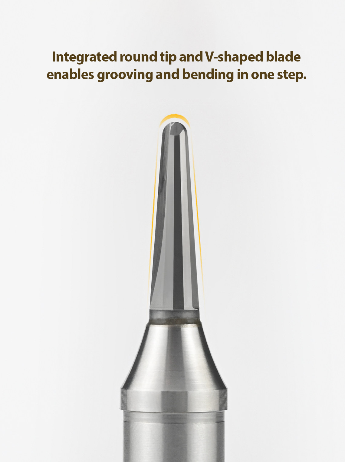 Bendy MDF V Groove TCT Router Bit