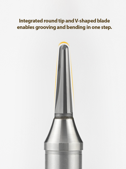 Bendy MDF V Groove TCT Router Bit