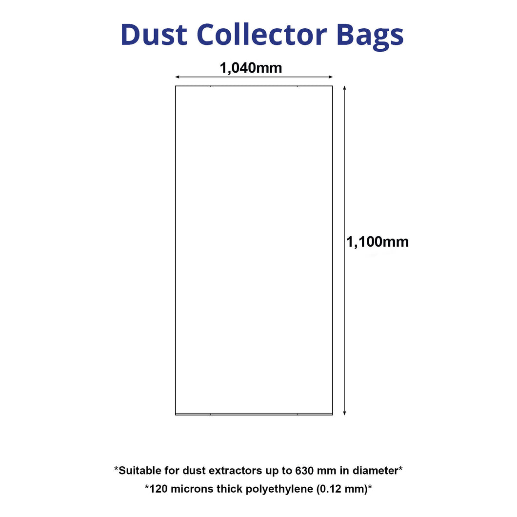 Plastic Dust Collector Bag for 630 mm Diameter