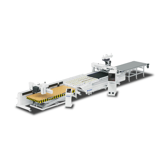 Aaron APEX 2800 x 1200 Upgraded Automatic Labelling CNC Nesting Machine