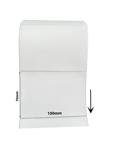 100x70mm Direct Thermal Strong Adhesive Removable Labels   - 690 lables/roll