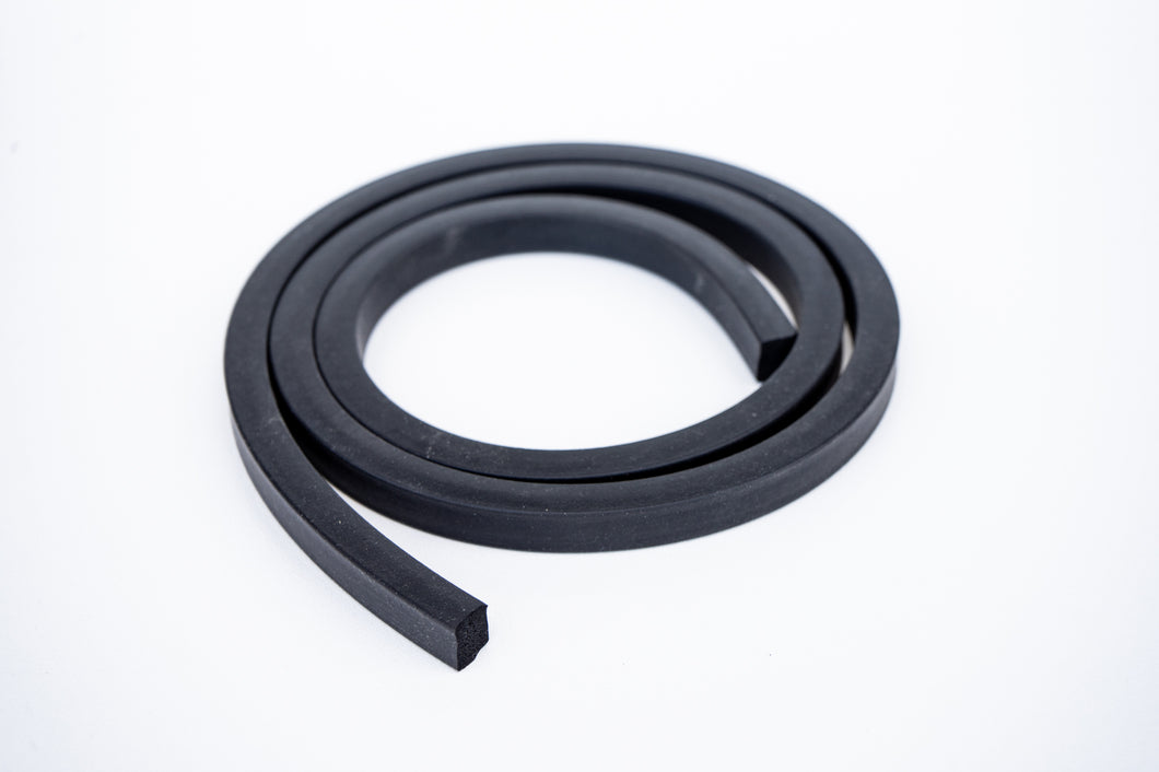 EPDM Rubber Black Edging Strip for Vacuum Table