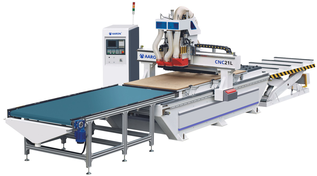 Aaron CNC21 - Entry-Level Dual Spindle CNC Machine with Drilling Unit