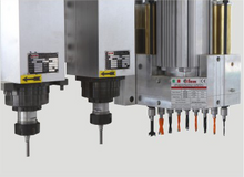 将图片加载到图库查看器，Aaron CNC21 - Entry-Level Dual Spindle CNC Machine with Drilling Unit
