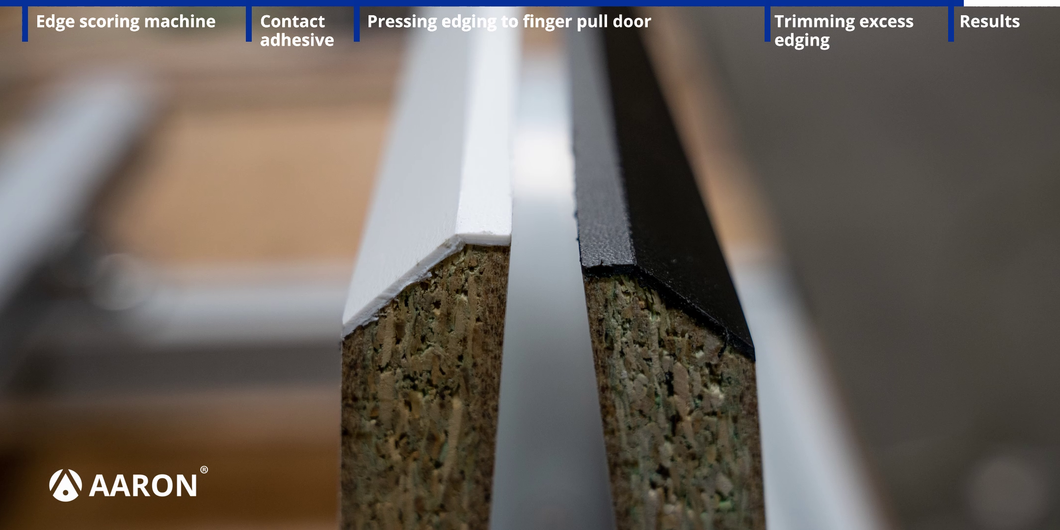 Aaron Manual Finger-Pull Door Package - The new affordable way to make finger pull doors by hand